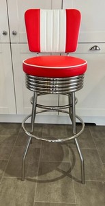 Red Commercially Graded Stool/Chair