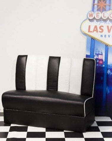 Black Dining 50's Booth