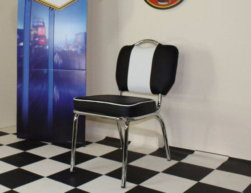 Black and White Single Chair