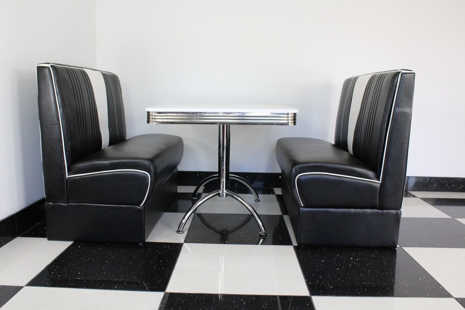 Black Nashville Booth Diner Set – Just Americana