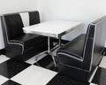 Black Nashville Booth Diner Set