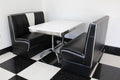 Black Nashville Booth Diner Set - SECONDS